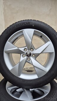 Predam alu disky origo.Škoda 5x100 R17 a zimne pneu. - 3