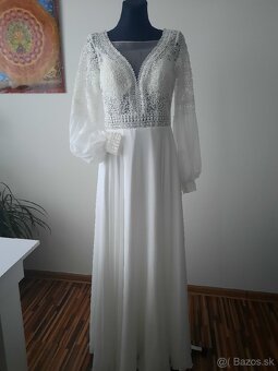 NOVE Svadobne šaty 38 - 3