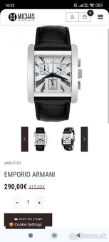 Predám hodinky Emporio armany - 3