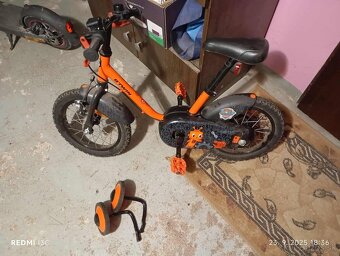 Bicykel velkost 14,BTWIN - 3