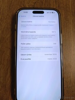 iPhone 16 Pro max 256GB prírodný titán - 3