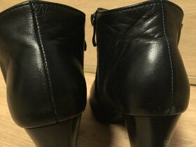 Kožené jesenné/ jarné topánky, veľ. 38 - 3