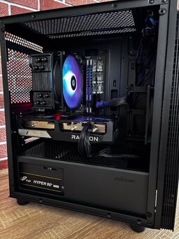 Herné PC: Ryzen 5 5600, RX 6600 XT, 16GB RAM, 1T NVMe - 3