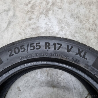 Letné pneumatiky 205/55 R17 CONTINENTAL DOT1221 - 3