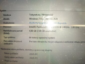 Predám Notebook Asus X550CA-XX590 bulk - 3