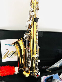 Predám nový Es- Alt saxofón- kópia k modelu Yamaha- pekný zv - 3