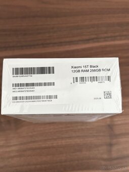 Nerozbaleny Xiaomi 15T 12GB / 256GB Black - 3