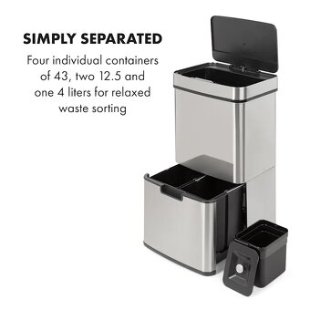 Touchless odpadkový kôš Klarstein - 3