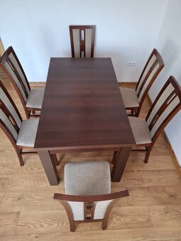 Jedálenský stôl a stoličky - 3
