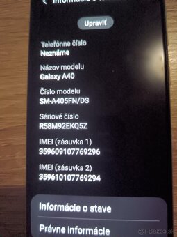Samsung galaxy A40 - 3