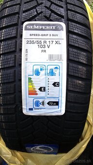 Predám zimné pneumatiky SEMPERIT SPEED GRIP 3 SUV - 3