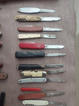 21ks Vreckové nože 60€ len spolu - 3