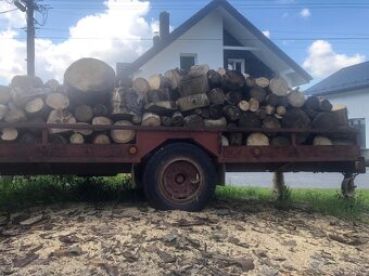 Vlečka platoňák za traktor 5x2m - 3