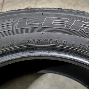 Letné pneumatiky 265/60 R18 BRIDGESTONE - 3