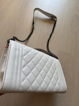 Chanel biela dámska kabelka - 3