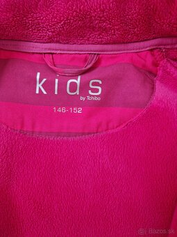 Softshelova bunda Tchibo 146/152 ruzova - 3