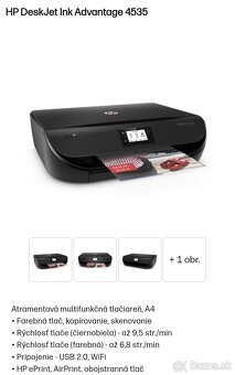 Predám tlačiareň HP Advantage 4535 - 3