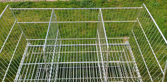 Stohovateľné kovové koše - 3