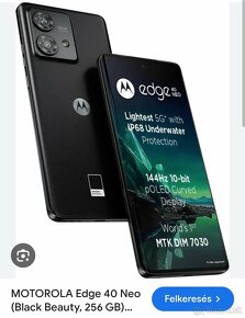 Motorola edge neo 40 čierna - 3
