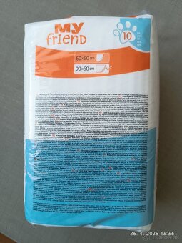 Predám absorpcne podložky pod zvieratá MY Friend - 3