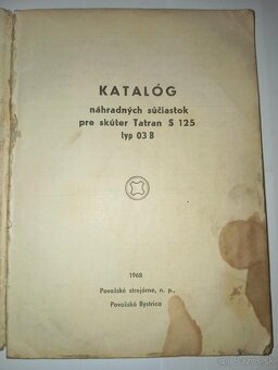 Predám katalóg náhradných dielov na Tatran 125 - 3