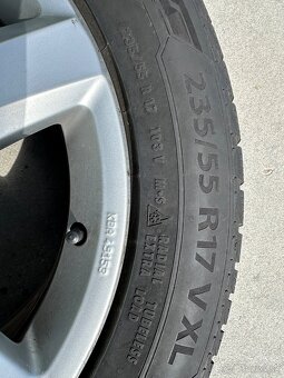 Zliatinové disky 235/55 R17 + 2 sady pneu (VW T5, T6) - 3