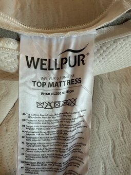Vrchny matrac wellpur gulen 160x200 - 3