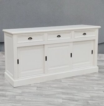 Komoda biela – vidiecka. - 3