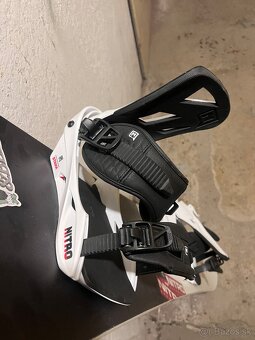 Predám snowboard s topánkami a viazaním NITRO - 3