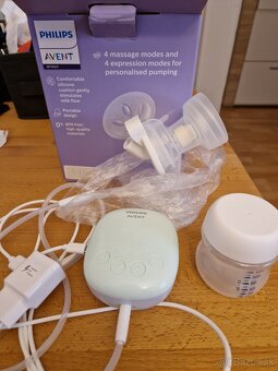 Predám elektrickú odsávačku mlieka Philips Avent Essential - 3