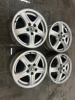 ALU DISKY ŠKODA 5x100 R15 - 3