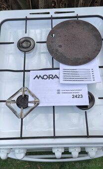 MORA 2423 elektro plynovy sporák - 3