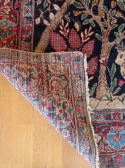 Starožitný ručne viazaný Tabriz - Strom Života - 3