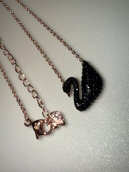 Swarovski labuť náhrdelník - 3