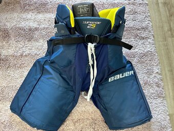 NOVÉ HOKEJOVÉ NOHAVICE - BAUER SUPREME 2 S PRO - XL NAVY - 3