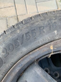 Predám zimné kolesá 205/55 R16 na Ford Focus (2007) - 3