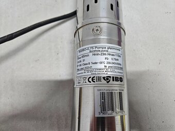 Vretenové ponorné čerpadlo 3" SQIBO-0,75 - 3
