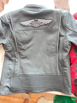 Dámska kožená bunda Harley Davidson - 3