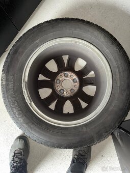 Honda CRV Hlinikove disky R16 s gumami - 3