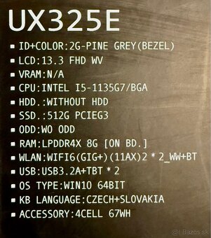 Asus Zenbook - 3