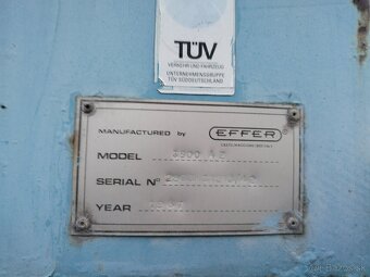 Hydraulická ruka EFFER 3,5t - 3