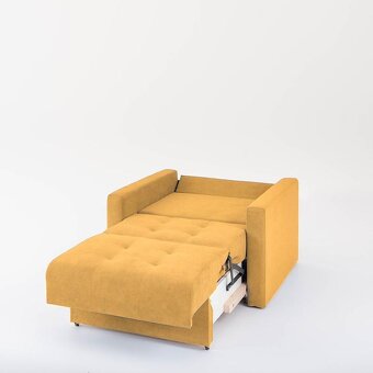 Úplne nový rozkladací gauč s úložným priestorom - 3