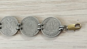 Patriotický náramek z mincí RU - 3