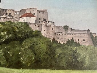 Obraz Stará Lubovna, Petruláka olej, 56x76cm - 3