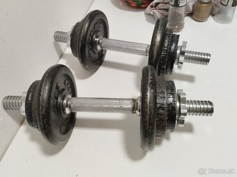 Predám činky jednoručky - 3