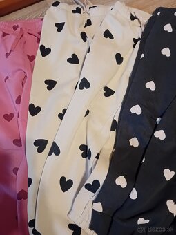 Zateplené tepláky HandM - veľ. 134 - 3