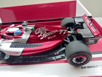F1 ALFA ROMEO SAUBER C42 BOTTAS BAHRAIN 2022 MINICHAMPS 1:18 - 3