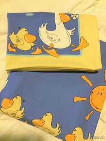 POSTEĽNÉ OBLIEČKY do postieľky KAČIČKY / HÚSKY + darček - 3