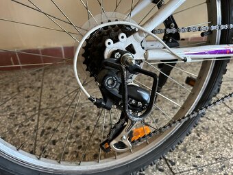 Detský horský bicykel Nakamura Sury 24” – Shimano 3x6, veľmi - 3
