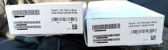 2X Nový Xiaomi Redmi 14C(CZ distribuce), černý a modrý - 3